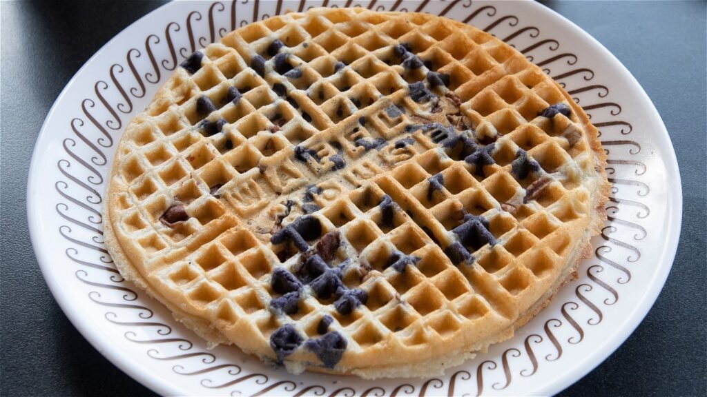 blueberry waffles waffle house
